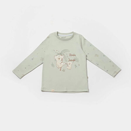 Bibaby Biorganic Koala Jumper Pijama Takım 59778 Mint