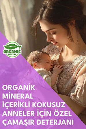 Minoris Mom Organik Sıvı Çamaşır Deterjanı 1 Lt 50 Yıkama