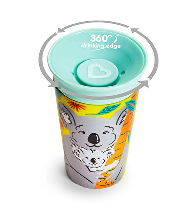 Munchkin Mucize 360° Wildlove Alıştırma Bardağı 12 Ay+ 266 Ml Koala