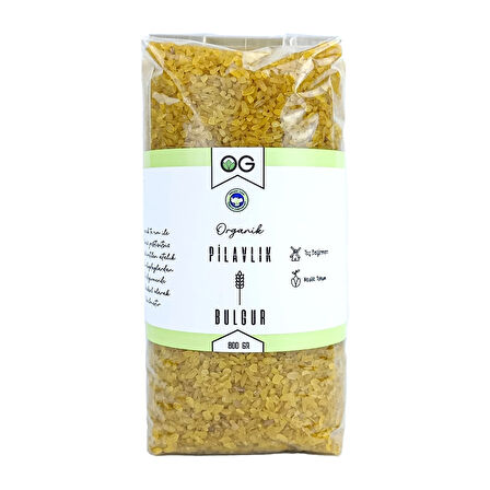Og Natural Organik Pilavlık Bulgur 800 Gr