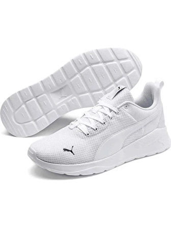 Puma 371128 Anzarun Lite Beyaz-Beyaz Erkek Spor Ayakkabı