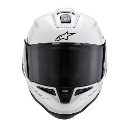 Alpinestars Supertech R10 Carbon Spor Motosiklet Kaskı Beyaz  Siyah