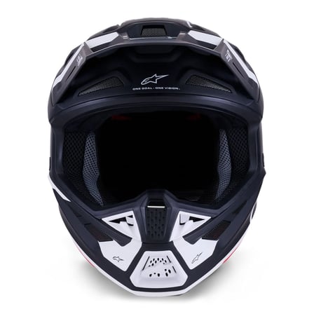Alpinestars S-M7 Dasher Off-Road Kaskı Siyah  Beyaz