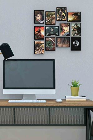 Levi Ackerman 12 Parça Mdf (ahşap) Tablo Ofis Boyu 