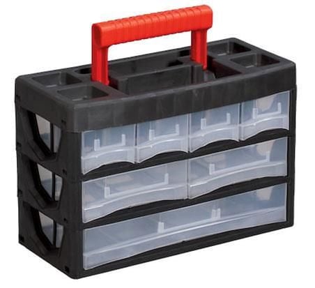 Portbag Caby 3/11 Çekmece Düzenleyici Siyah 11 Bölme