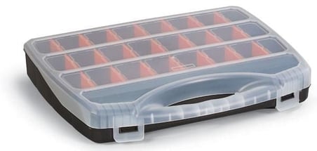 S'82 Portbag PP03 Poly 48 Organizer Siyah Plastik