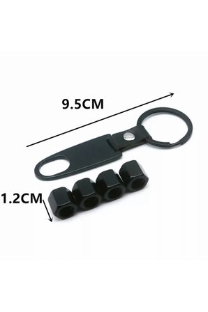 Audı Sline Metal Anahtarlık Ve Sibop Kapak Seti