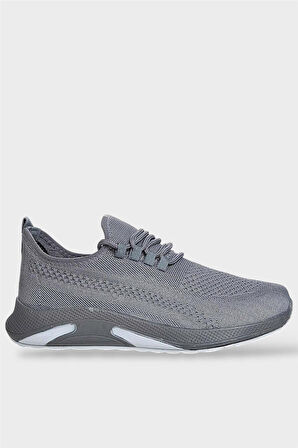 Unisex Yazlık Triko Spor Ayakkabı FÜME