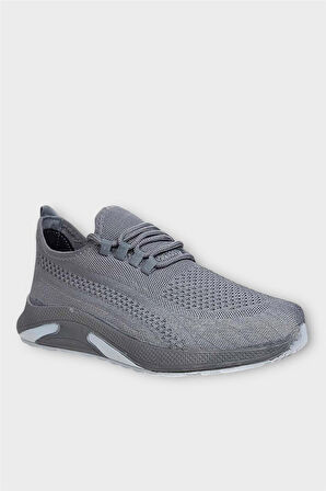 Unisex Yazlık Triko Spor Ayakkabı FÜME