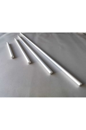 Alüminyum Oklava Hamur Yufka Açmalık Paslanmaz (60CM 1 ADETTİR SET DEĞİL)