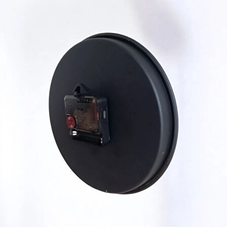 Çocuk Odası Fosforlu Metal Mini Duvar Saati Çap 19,5 cm Küçük Saat Cam Yok