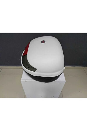 Arwic 46 Lt Motosiklet Arka Çanta Beyaz
