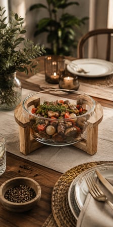 Akasya stantli cam salata kasesi sunumluk 15 cm - Standlı Cam Salata Kasesi ve Sunumluk 15 x 7 cm