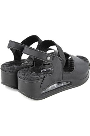 Podium Air-Max Tabanlı Anatomik Kadın Sandalet
