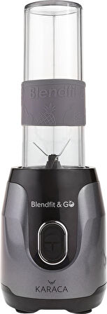Karaca Blendfit Go Personal Kişisel Smoothie Blender Antrasit