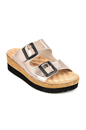 Muya Recast Anatomik Taban Topuk Dikeni Kadın Terlik