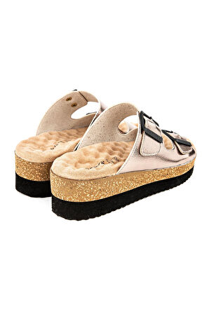 Muya Recast Anatomik Taban Topuk Dikeni Kadın Terlik