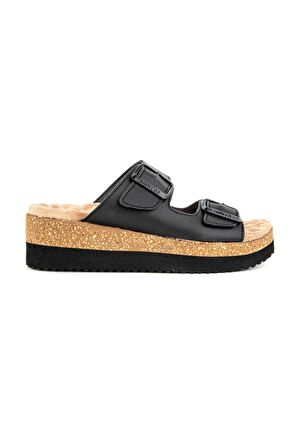 Recast Anatomik Taban Çift Bant Ayarlanabilir Kadın Terlik