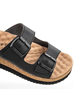 Recast Anatomik Taban Çift Bant Ayarlanabilir Kadın Terlik