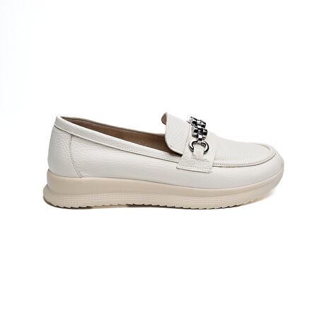 Casual Hakiki Deri Kadın Ayakkabı