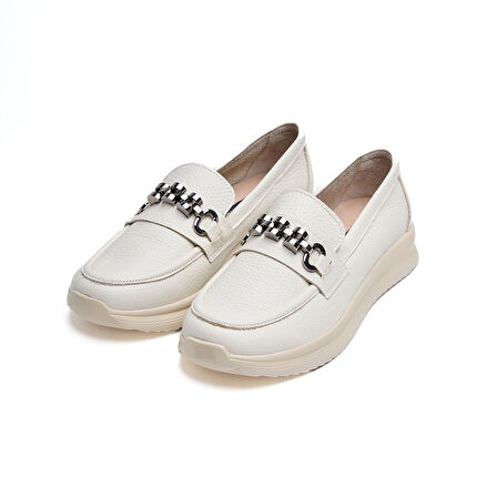 Casual Hakiki Deri Kadın Ayakkabı