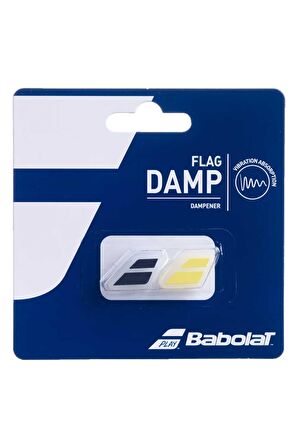 Babolat Flag Damp X2 Siyah Sarı Titreşim Önleyici