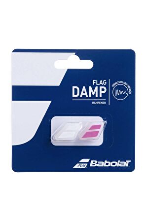 Babolat Flag Damp X2 Beyaz Pembe Titreşim Önleyici