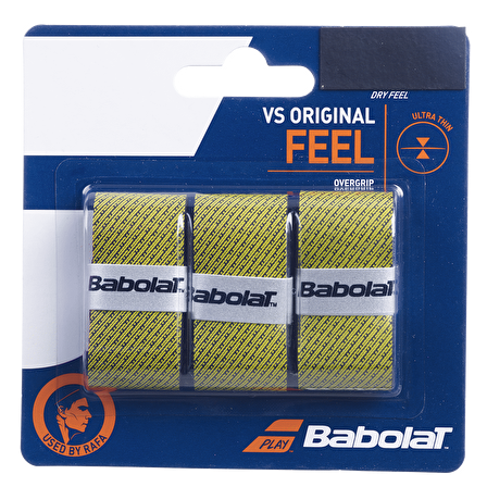 Babolat Vs Original Siyah Yeşil Overgrip 3lü