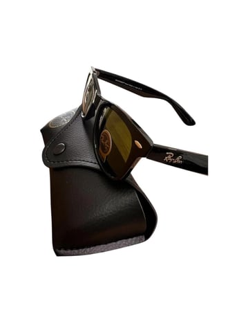 RAY BAN SİYAH KEMİK MODEL KLASİK  GÜNEŞ GÖZLÜĞÜ 