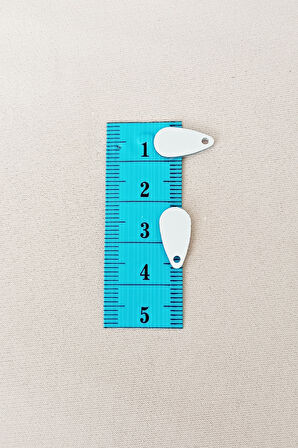 Oya Abiye Bileklik Kolye Pleksi Metalik Plastik Pul Gümüş Renk 24 gram 150 adet - BNC591