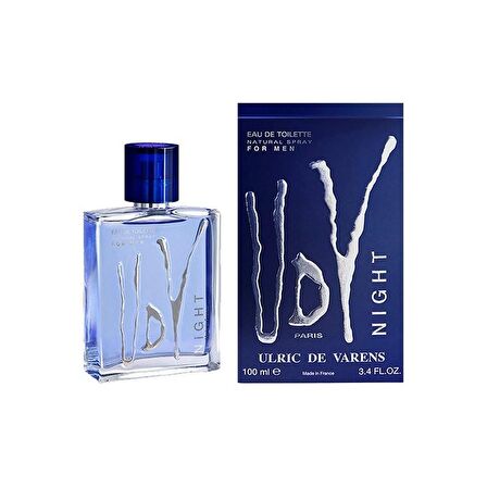 Ulric De Varens Night EDT Çiçeksi Erkek Parfüm 100 ml  