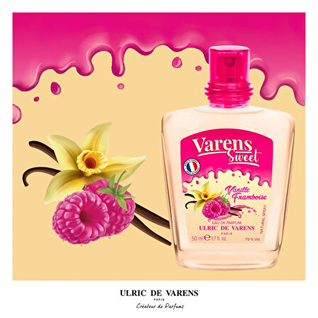 Ulric de Varens Sweet Vanille Framboise Edp 50 ml
