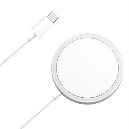 Coofbe Super Şarj Magsafe Uyumlu 15W İphone Şarj Kablosuz Şarj İphone 12 13 14 Pro Max Şarj Hızlı Şarj