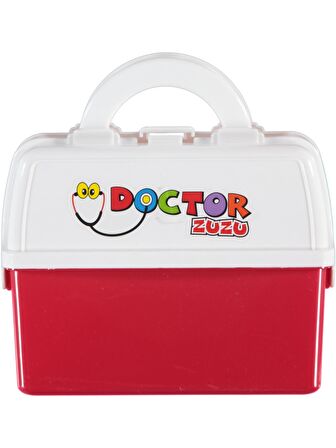 Zuzu Toys Doktor Zuzu Çantalı Oyun Seti Kırmızı 3+ Yaş