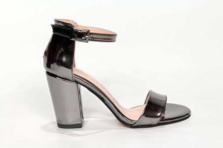 ZARİF Platin Ayna 8 cm Tekbant Düğün Mezuniyet Nişan Topuklu Ayakkabı