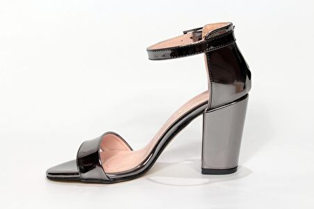 ZARİF Platin Ayna 8 cm Tekbant Düğün Mezuniyet Nişan Topuklu Ayakkabı