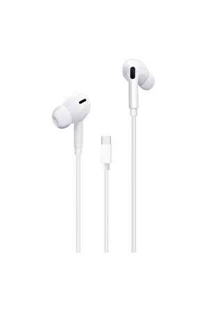 Beyaz Silikonlu Mikrofonlu Kablolu Kulaklık Headphone For Xiaomi,asus,huawei,oppo,samsung,honor