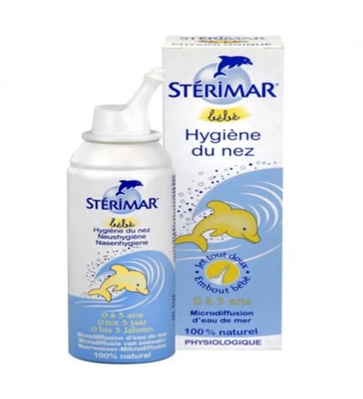 sterimar bebek deniz suyu burun spreyi 100 ml