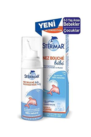 Sterimar Hypertonic Baby Tıkalı Burun 100 ml