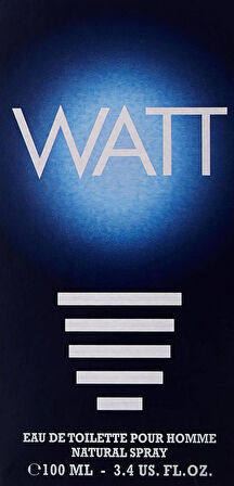 Parfums Watt Blue EDT Sprey 100 ml Erkek Parfümü