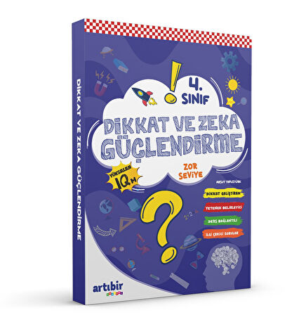 4. Sınıf Dikkat ve Zeka Güçlendirme Zor Seviye