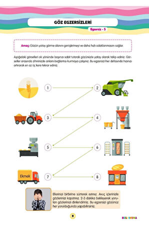 3 Sınıf-(5 KİTAP) Set Dikkat ve Zeka Güçlendirme Hızlı Okuma Kitabım Robotik Kodlama