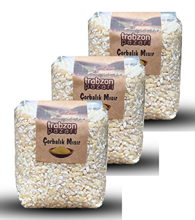Ata Tohum Çorbalık Beyaz Mısır Yarması 3x1 kg