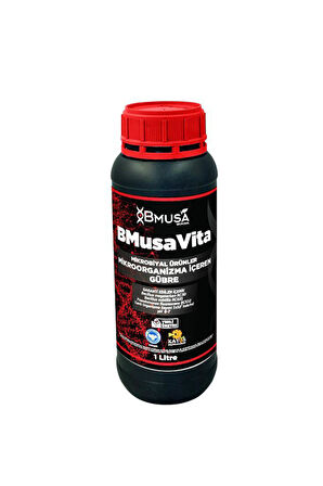 BMusa Vita Mikrobiyal Gübre 1 Litre