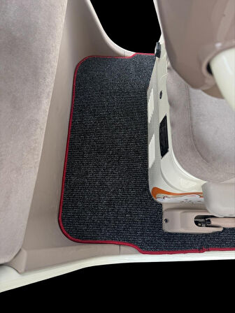 Motosiklet Aksesuar Koruyucu Paspas Arora Derya Pro Üç Tekerlekli Motor Uyumlu Kırmızı