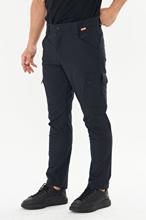 Orange Safety Rip Stop Likrali Atak Pantolon Lacivert