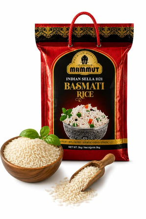 Mammut Indian Sella 1121 Basmati Pirinç 5 kg