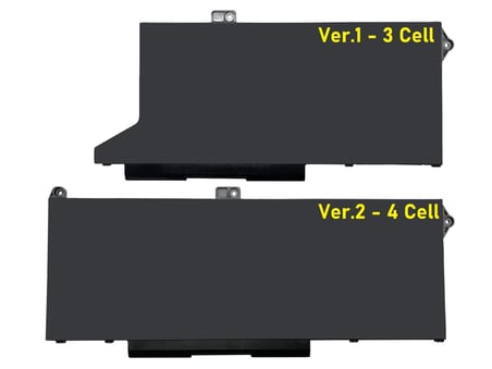 Dell Precision M3560 Batarya Pil RETRO V2 (4 Cell)