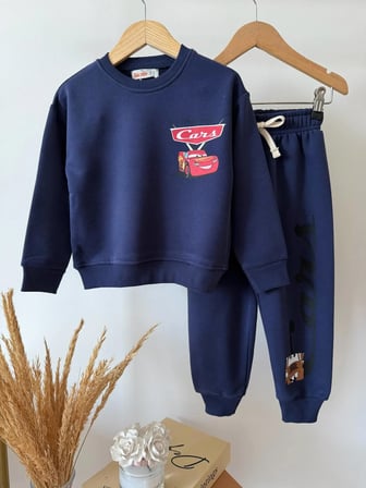 Lucco Kids McQueen Erkek Çocuk Eşofman Takımı