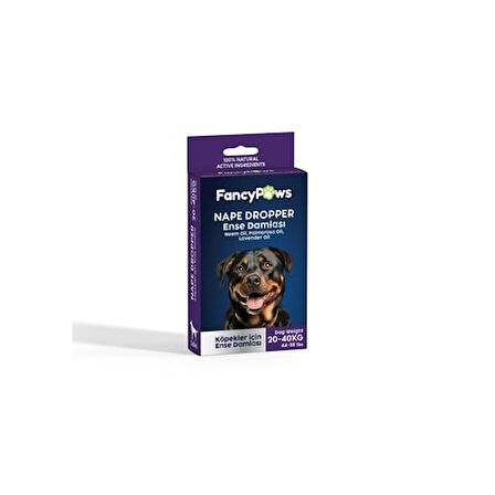 FANCY PAWS KÖPEKLER İÇİN ENSE DAMLASI 20-40 KG